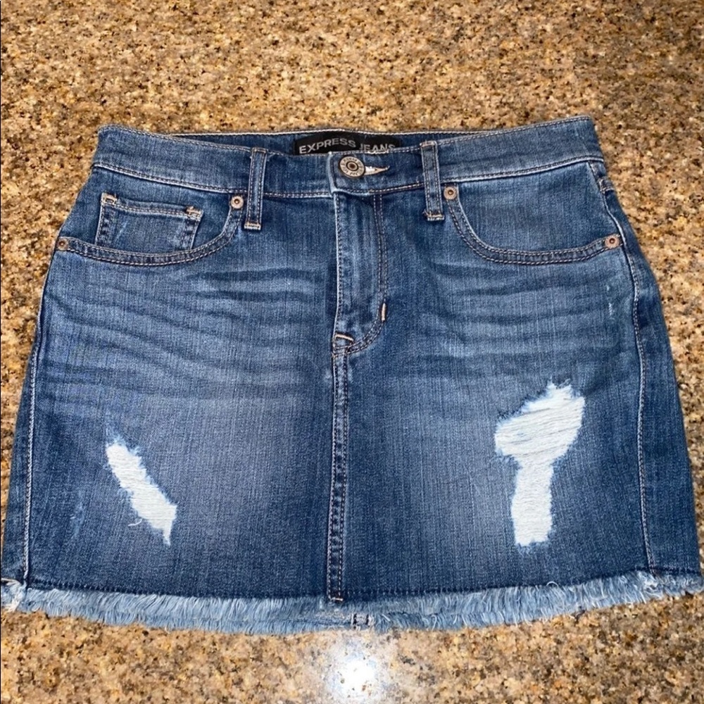 NWT Express Denim Skirt